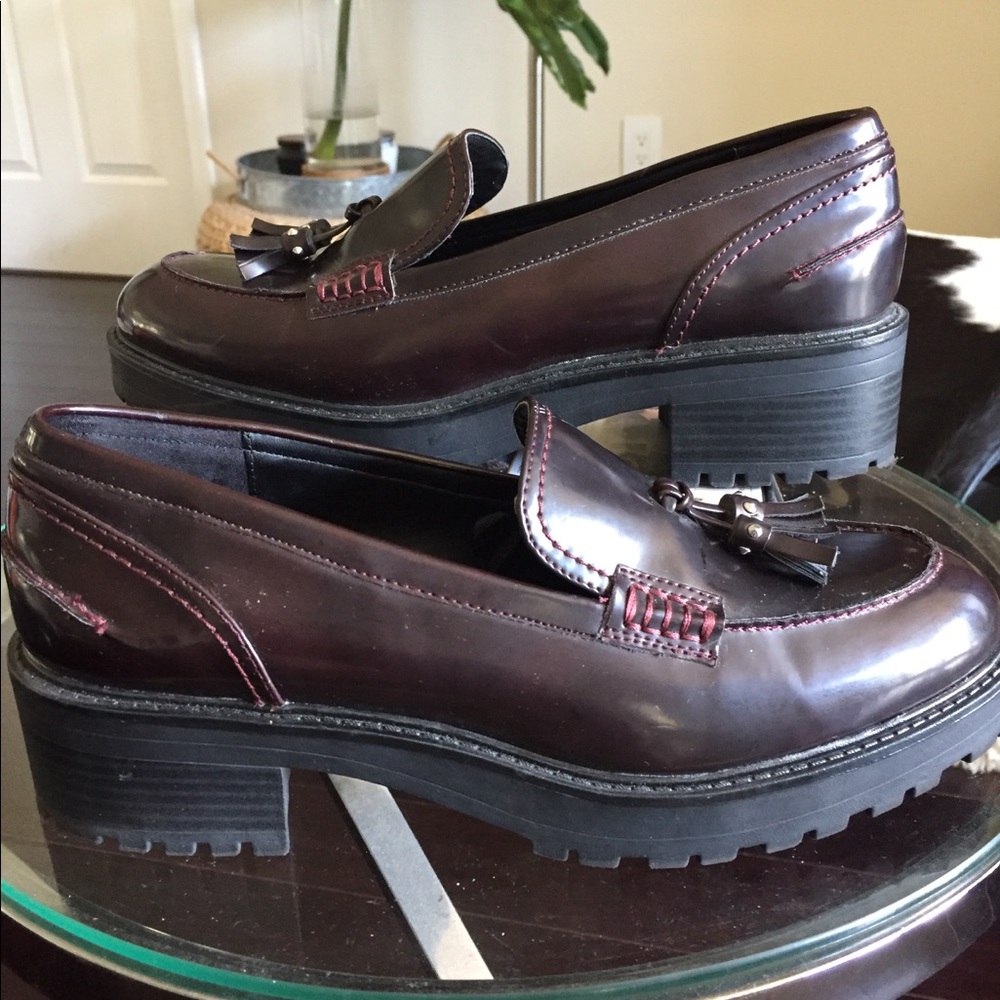 Zara Platform Loafers